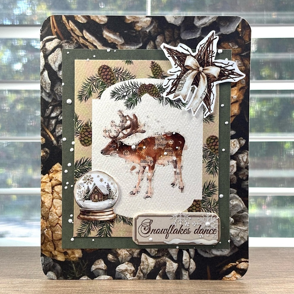 Handmade Christmas Greeting Card